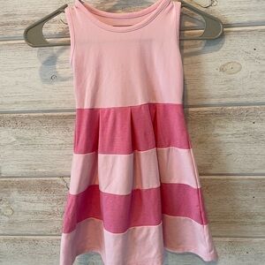 Duffield Lane Striped Pink Kids Dress